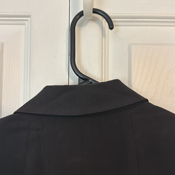 Black suit jacket, tapered fit from Express. Size 0. - Picture 6 of 6